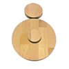 Runde Holzscheibe Rund Holz Buche Leimholz Platte 40mm 80-900mm Tischplatte