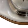 Mundor Metall Gleitbrett BUCHE massiv fuer Kitchen Aid Artisan Slider Gleiter