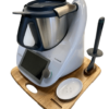 Gleitbrett Eiche Slider fuer den Thermomix TM5 TM6 Schale Halterung 1