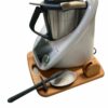 Mundor Tischplatten Gleitbrett Buche Slider für den Thermomix TM5 TM6 Schale 1