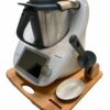 Mundor Tischplatten Mundor Tischplatten Gleitbrett Buche Slider für den Thermomix TM5 TM6 Schale